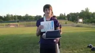 A Video worth watching.....Football Players cheering Ellie to fight her cancer.