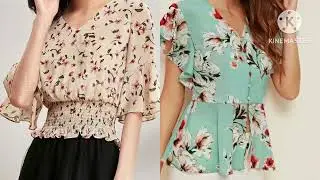 Beautiful and stylish top designs for girls | blouse for business and working ladies#safeeranaz