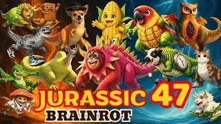 Brainrot Anime Opening Song Pt.47 ft Jurassic World | Official Music Video