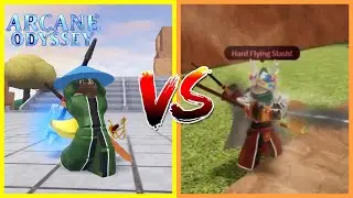 Warrior vs Warlord PvP [v.1.12] (Roblox Arcane Odyssey)