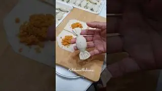 Складывание самосы с ирисками | Специальный выпуск к Рамадану 2026 #короткометражки #короткоевиде...