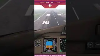 MSFS | PMDG 777-300ER Landing at Jakarta | #msfs2020 #worldflight #msfs2024 #vatsim
