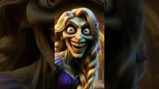 Horror versions of the Tangled characters #scary