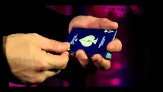 Reversed Back Bicycle Deck - Blue Ice Deck 2nd