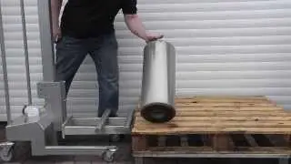 Reel Lift Attachment, Bespoke Stainless Steel Lifts, Lifting Solutions, Manual Handling Solutions,