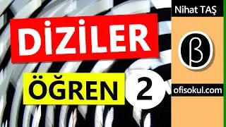 08177 | Dizilerde KOMŞULUK ve LİMİT Öğren | Nihat TAŞ