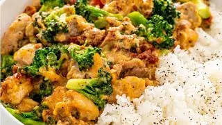 Quick  healthy  chicken  with broccoli 🥦 Cunto fuduud oo cafiimad leh