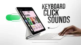 Как включить/отключить звук нажатия клавиатуры на iPad (урок)