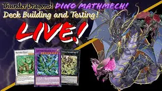 Yu-Gi-Oh! Master Duel | Dino! Mathmech! Thunder Dragon! Deck building and testing!