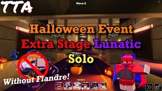 Roblox: Touhou Tower Assault | TTA - Halloween Event Extra Stage Lunatic Solo No Mythics