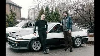 Обзор - рассказ o легендарной Toyota AE-86 Hachiroku (но это не точно)