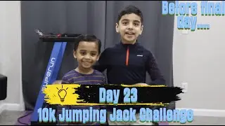 Day 23:Abhimanyu's 10,000 Jumping Jacks-500 Down! 🎉💪#healthychildren #kids #kidsfitness #healthykids