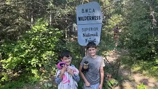 Bwca camping at hog creek!