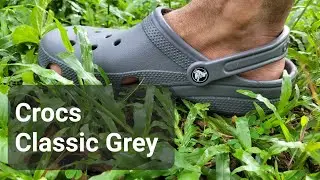 Crocs classic slate grey