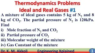 Problems on Ideal Gases 1 | Basic Thermodynamics