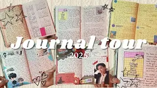 ✨ Tour por mi Journal 2025 | Estilos Diferentes ✨🖊️🌸