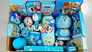 Ultimate Doraemon Stationery Collection From The Box, Pencil Case, Pen, Eraser, Watch,