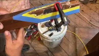fixing a broken table leg WOOD gluing FURNITURE repair DIY
