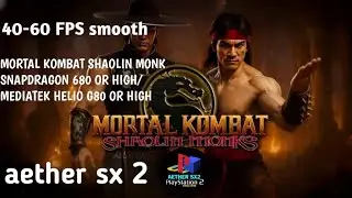SETTING MORTAL KOMBAT SHAOLIN MONKS | for Snapdragon 680/mediatek helio G