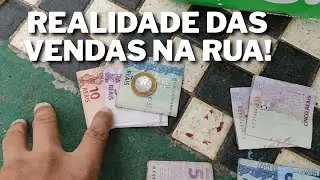 🌧️ CHUVA, REJEIÇÃO E CANSAÇO: A REALIDADE DE VENDER NA RUA