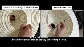 direct mail of the original version of 55A VS captainsbamboo 21A