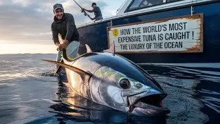 🐟💰 How the WORLD&rsquo;S MOST EXPENSIVE TUNA Is Caught!  The LUXURY of the OCEAN 🐟💎 #tunafish #millions