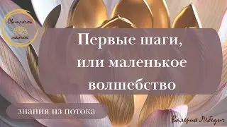 Первые шаги, или маленькое волшебство   #магия #силасознания #ченнелінг #ченнелинг5d #ченнелинг
