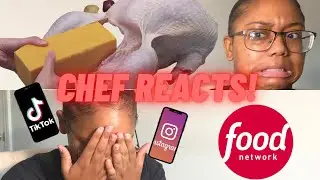 CHEF REACTS TO TIKTOK & INSTAGRAM FOOD VIDEOS 👩🏽&zwj;🍳