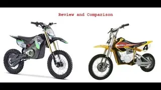 Review and Comparison of MotoTec 48v 1500w Pro vs  Razor MX650 (36v 650w) Dirt Bike