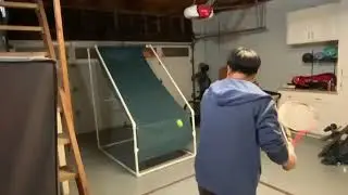 Tennis Rebounder DIY PVC Tarp