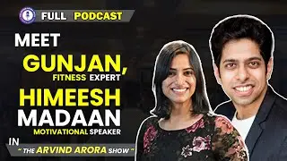 Know Himeesh and His Wife's Chemistry😍 | Ft.@himeeshmadaan & @GunjanShouts Podcast With Arvind Arora