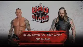 Randy Orton vs Bray Wyatt |BAD BLOOD | One-on-One Dream Match | WWE 2K25 Gameplay