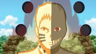 Naruto with Black Zetsu's power and Sharingan - Madara as Isshiki's vessel | Boruto Fan Animation