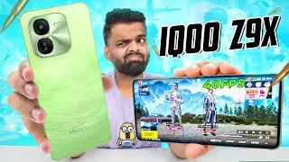 iQOO Z9x 5G - BGMI Test with FPS Meter 🔥
