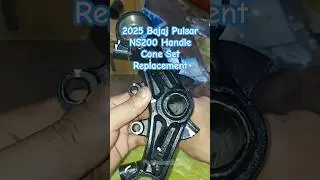 👉2025 Bajaj Pulsar NS200 Handle Cone Set Replacement ||👉 Bajaj Pulser NS200 Bs6 Coneset Fitting