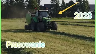 Prasowanie siana 2023 // Deutz-fahr, Class // Agro&Władziu
