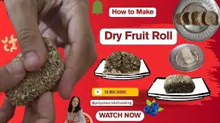 Easy, healthy and tasty Dry Fruit Roll-anjeer roll recipe #dryfruitroll @priyasworldofcooking
