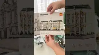 Новая распаковка конструктора от Wange. Зимний дворец. Санкт-Петербург. Очень и очень красивый 🤩