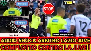 Audio choc arbitro Massa-SALA VAR Lazio Juve 1-1! Mauro affonda: Scandaloso complotto contro la Juve