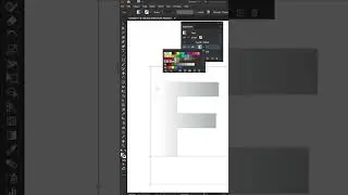 How to fill gradient color in text #tipsandtricks #illustratortutorial