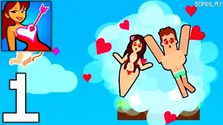 💘Love Archer Gameplay Walkthrough Part 1 - Satisfying Arrows & Love Stories Continue (Android, iOS)