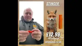 STINGER FOX CALL BY 3D FOX CALLS