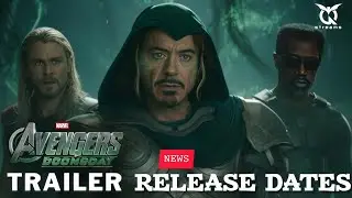 AVENGERS: DOOMSDAY TRAILER RELEASE DATE UPDATES ...