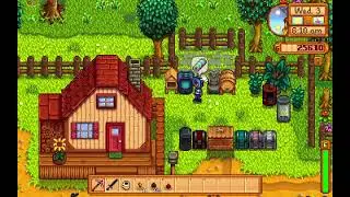 ASMR 🍎 Cozy Stardew Valley Gameplay (whispering, clicking, yapping)
