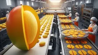 Inside a Modern Mango Factory: From Fresh Orchard to Premium Dried Fruit (Full Process)