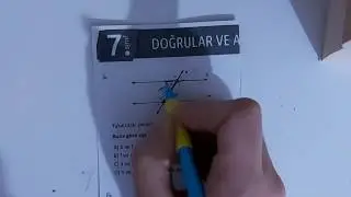 Doğruda açılar test 18 (7. sınıf)