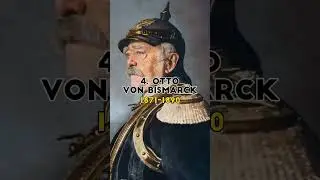 Top 5 Greatest Rulers in German History | Wait for the end ! #shorts