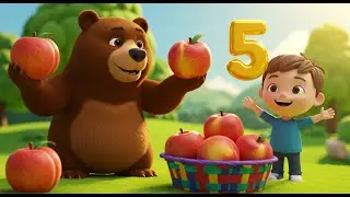 Let&rsquo;s Count the Fruit with Little Bear | Counting Song for Kids | Baby Songs and Nursery Rhymes