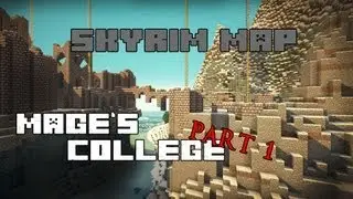 Skyrim Map: Mage's College pt.1 - The Gate (Time Lapse)