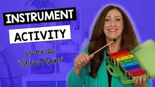 Winter Rhythm Instrument Activity Tutorial &lsquo;Snow is Falling Down&rdquo; Sing Play Create Teaching Tips